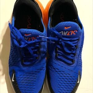 "Nike" Air Max 270 in Racer Blue, 9 mens (10.5 women's)